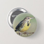 Western Meadowlark Button (Vorne & Hinten)