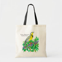 Western Meadowlark Oregon Blume Bird