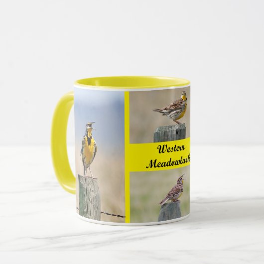 Western Meadowlark Tasse (Vorderseite Links)
