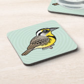 Western Meadowlark Untersetzer (Linke Seite)