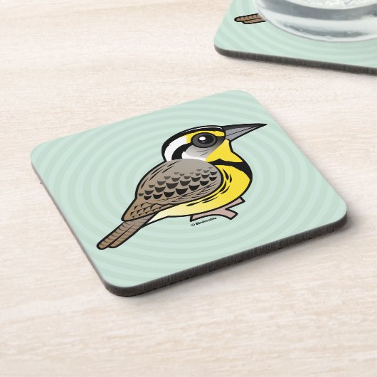 Western Meadowlark Untersetzer (Linke Seite)