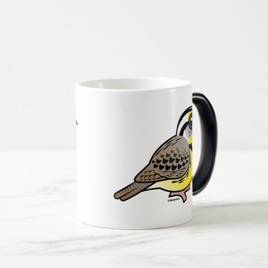 Western Meadowlark Verwandlungstasse (VorderseiteRechts)