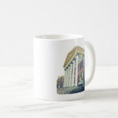 Western-Michigan-Universität historischer Osthall Kaffeetasse (VorderseiteRechts)