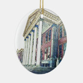 Western-Michigan-Universität historischer Osthall Keramikornament (Rechts)