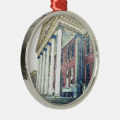 Western-Michigan-Universität historischer Osthall Ornament Aus Metall (Rechts)