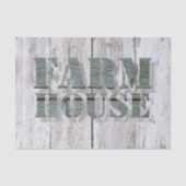 Western mit weißgetünchter Scheune Seidenpapier (Vorderseite)