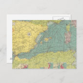 Western Mittelmeer Postkarte (Vorne/Hinten)