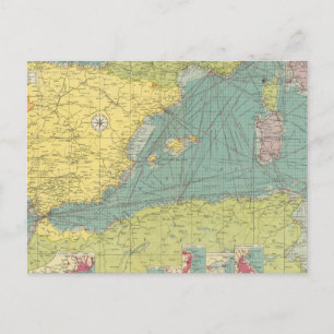 Western Mittelmeer Postkarte