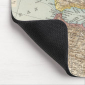 Western Mittelmeerkarte Mousepad (Ecke)