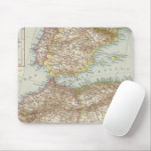 Western Mittelmeerkarte Mousepad (Mit Mouse)
