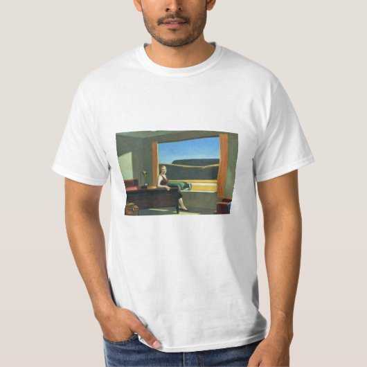 Western Motel - Edward Hopper T-Shirt (Vorderseite)