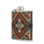 WESTERN MOTIF 6oz Flask Flachmann (Links)