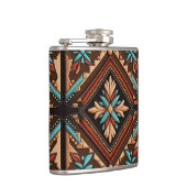 WESTERN MOTIF 6oz Flask Flachmann (Rechts)