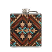 WESTERN MOTIF 6oz Flask Flachmann (Rückseite)