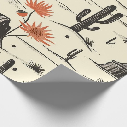 Western Mountain Geschenkpapier (Ecke)