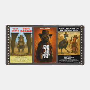 Western Movie Poster Parodie Schreibtischunterlage