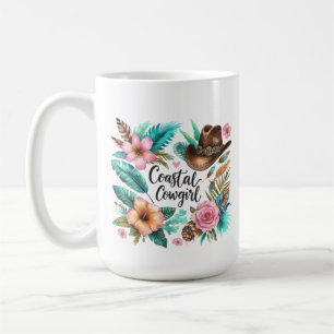 Western-Mug für Cowgirls am Meer  Kaffeetasse