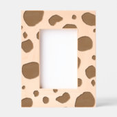 Western-Muster für Fun Cow Print Geätzte Rahmen (Vorderseite)