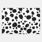 Western-Muster für Fun Cow Print Geschenkpapier Set (Vorderseite)