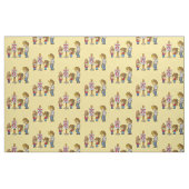 Western Mutton Bustin Kids RodeoFabric Stoff (Fat Quarter (45,7 x 55,9 cm))
