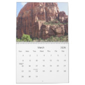 Western Nationalparks Kalender (Mär 2026)