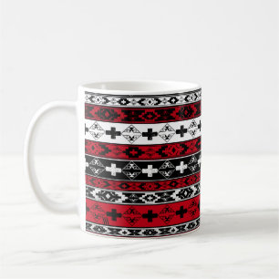 Western Native Indian Blanket Kaffeetasse