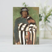 Western "Navajo" Art von Gerald Cassidy Dankeskarte (Stehend Vorderseite)