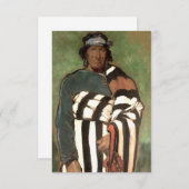 Western "Navajo" Art von Gerald Cassidy Dankeskarte (Vorne/Hinten)