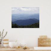 Western NC Berge 3 Poster (Küche)