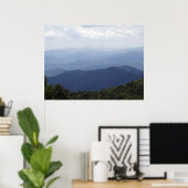 Western NC Berge 3 Poster (Heimbüro)