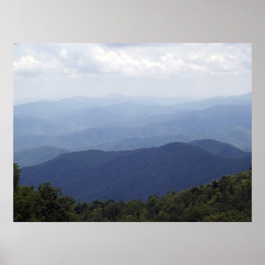 Western NC Berge 3 Poster (Vorne)