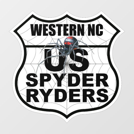 Western NC Kapitel - Aufkleber Kapitel Logo (Blatt)
