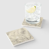 Western Nevada Steinuntersetzer (Seitenansicht)