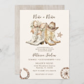 Western Niño o Niña Einladung (Vorne/Hinten)