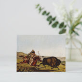 Western Nostalgie Postkarte (Stehend Vorderseite)