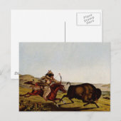 Western Nostalgie Postkarte (Vorne/Hinten)