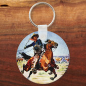 Western Nostalgie Schlüsselanhänger (Vorderseite)