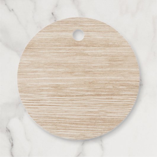 Western nur verheiratet Wood Cowboy Boots Land Geschenkanhänger (Rückseite)