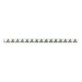 Western oder Geschenk Wrapper Ribbon Cowboy Cross Satinband (Vorderseite)