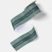 Western oder Geschenkartikel, mit Ribbon-Leder bed Satinband (Rückseite)