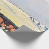 Western "Open Range" von Maynard Dixon Geschenkpapier (Ecke)