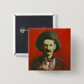 Western Outlaw Button (Vorne & Hinten)