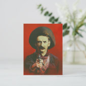 Western Outlaw Postcard Postkarte (Stehend Vorderseite)