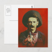 Western Outlaw Postcard Postkarte (Vorne/Hinten)