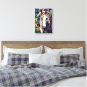 Western Paint Horse Leinwanddruck (Insitu (Schlafzimmer))