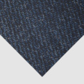 Western Paisley Red Bandana Print Denim Decoupage Seidenpapier (Ausschnitt)