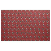 Western Paisley Red Black Fabric Stoff (Yard (91,4 cm))