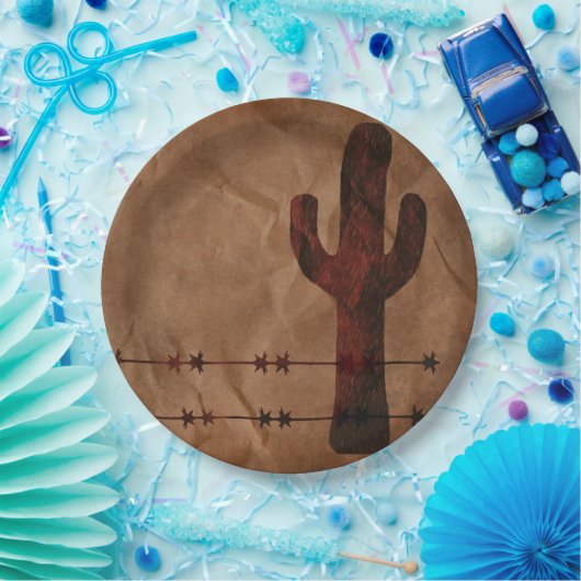 Western Pappteller (Party)