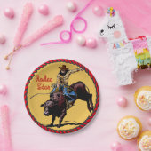 Western Party Bull Riding Paper Teller (Party)
