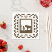 Western Party Cowboy Prayers Napkins Serviette (Beispiel)